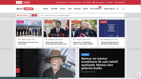 Mega Haber Yazılımı